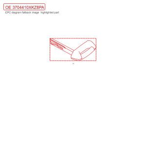 For GWM POER Mechanical Key 3704410XKZ8PA