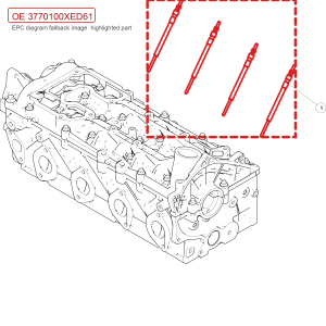 For GWM POER Engine Glow Plug Assembly 3770100XED61
