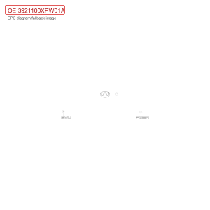 สำหรับ GWM POER Passenger Pickup ตราสัญลักษณ์ด้านหลัง 3921100XPW01A