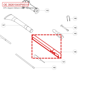 For GWM POER Warning Triangle 3926104XPW01A