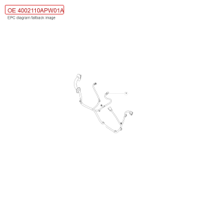 For GWM POER Left Rear Door Wiring Harness Assembly 4002110APW01A