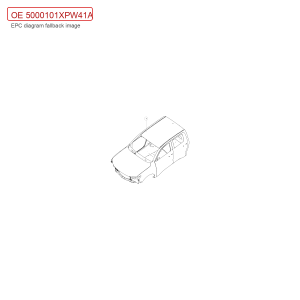 For GWM POER Body in White Assembly 5000101XPW41A