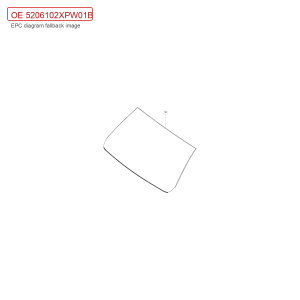 สำหรับ GWM POER Passenger Pickup กระจกบังลมหน้าชุดประกอบ 5206102XPW01B
