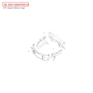 For GWM POER Front Wall Assembly 5301169XPW01A