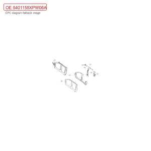For GWM POER Passenger Pickup Right Upper Side Rail Inner Panel Weldment 5401155XPW06A