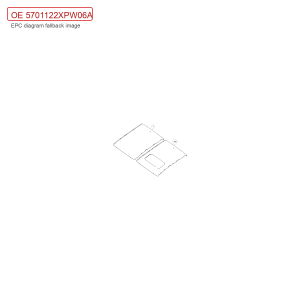 For GWM POER Sunroof Roof Panel Assembly 5701122XPW06A