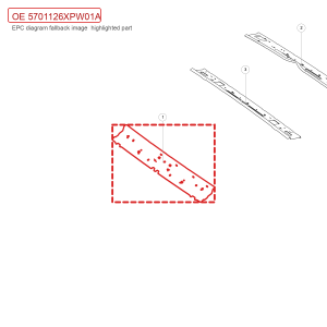 For GWM POER Front Roof Crossmember Weldment 5701126XPW01A