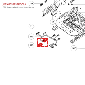 For GWM POER Seat Ventilation and Heating Module Assembly 6903973PKQ00A