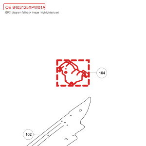 สำหรับ GWM POER Passenger Pickup ชุดขั้วต่อสายด้านขวาของแถบปิดผนึกห้องเครื่อง 8403125XPW01A