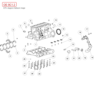 For GWM POER H8 Engine System O Ring 9C1.2
