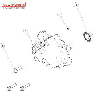 For GWM POER Hexagon Flange Bolt Passenger Pickup Q1840865FDE