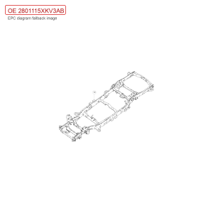For GWM Tank 500 Frame Welding Assembly 2801115XKV3AB