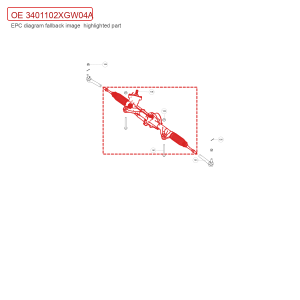لمجموعة توجيه سيارة GWM Tank 500، رقم 3401102XGW04A