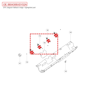 For GWM Tank 500 Right Side Spring Base Two 5604306XSY02A
