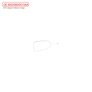 For GWM Tank 500 Right Mirror Glass Backing Plate Assembly 8202080XKV3AA