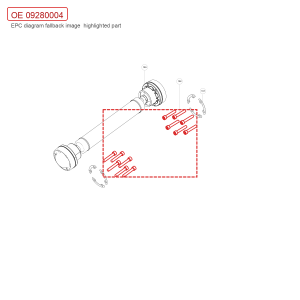 For GWM Tank 700 Hexagon Socket Head Cap Screw Hi4 T and H8 09280004