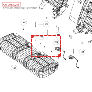 For GWM Tank 700 Hi4 T Plastic Clip Fastener 09630211