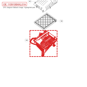 For GWM Tank 700 Hi4 T Air Filter Lower Housing 1109108XKL01A