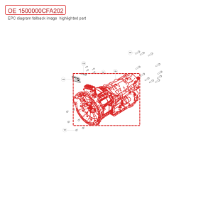 For GWM Tank 700 Hi4 T Automatic Transmission Assembly 1500000CFA202