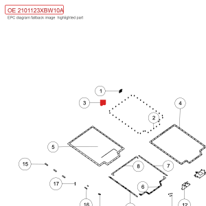 Válvula à prova de explosão para GWM Tank 700 Hi4-T 2101123XBW10A