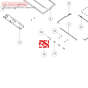 Para GWM Tank 700 Hi4-T e suporte do sistema de gerenciamento de bateria 2101211XBP45A