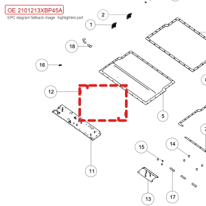 Manga de Suporte para GWM Tank 700 Hi4-T 2101213XBP45A