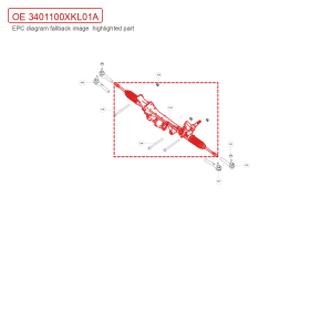 لمجموعة توجيه سيارة GWM Tank 700 Hi4-T، رقم 3401100XKL01A