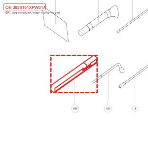 For GWM Tank 700 Hi4 T Warning Triangle 3926101XPW01A