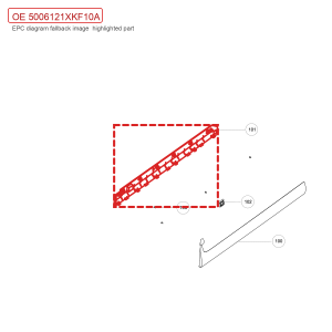 For GWM Tank 700 Hi4 T Left Front Door Outer Trim Mounting Plate Assembly 5006121XKF10A