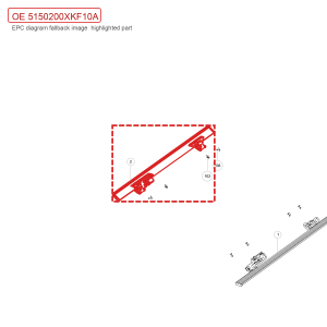 For GWM Tank 700 Hi4 T Right Side Step Assembly 5150200XKF10A