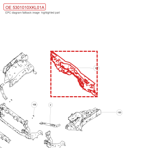 لتجميع لوح غطاء المحرك الأمامي لسيارة GWM Tank 700 Hi4-T، رقم 5301010XKL01A