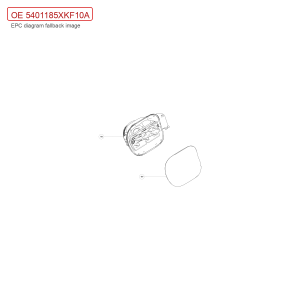 قاعدة تثبيت فتحة تعبئة الوقود لسيارة GWM Tank 700 Hi4-T، رقم 5401185XKF10A