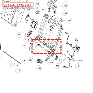 For GWM Tank 700 Hi4 T Mounting Clip 5402915 M00 0084