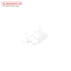 For GWM Tank 700 Hi4 T Luggage Compartment Tool Tray Support Plate 5604240XKF10A