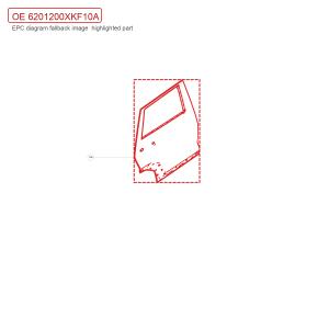For GWM Tank 700 Hi4 T Right Rear Door Sheet Metal Assembly 6201200XKF10A
