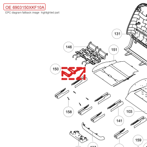 For GWM Tank 700 Hi4 T Occupant Sensor Assembly 6903150XKF10A