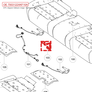 For GWM Tank 700 Hi4 T Occupant Sensor Assembly 7003122XKF10A