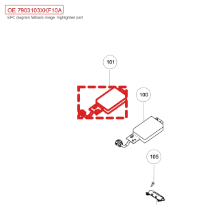 For GWM Tank 700 Hi4 T Cellular Mobile Communications Antenna 7903103XKF10A
