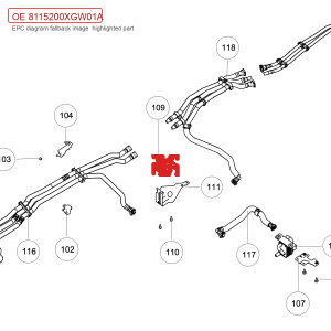 For GWM Tank 700 Hi4 T and Three Way Valve 8115200XGW01A