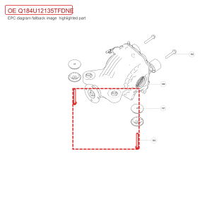 For GWM Tank 700 Hi4 T Driveline System Hexagon Flange Bolt Q184U12135TFDNE