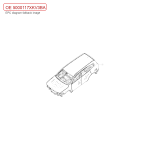 For GWM Tank 500 Body in White Assembly 5000117XKV3BA