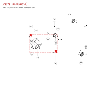 For GWM Tank 500 Surround Speaker Assembly 7911700AKU33A
