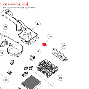 สำหรับ GWM Tank 500 H7 เซ็นเซอร์คุณภาพอากาศ 8104500XKU00A