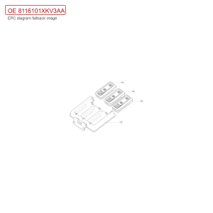 สำหรับ GWM Tank 500 กล่องน้ำหอมปรับอากาศ 8116101XKV3AA