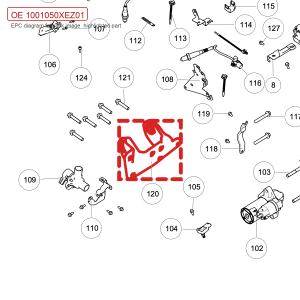 For GWM Tank 500 Engine Right Mount Bracket Assembly 1001050XEZ01