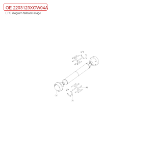 For GWM Tank 500 Front Axle Drive Shaft Assembly 2203123XGW04A