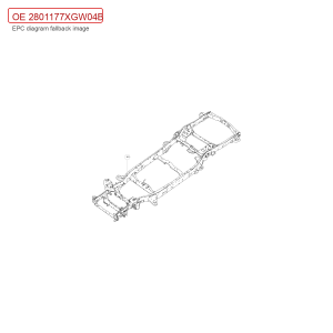 For GWM Tank 500 Chassis Frame Welding Assembly 2801177XGW04B