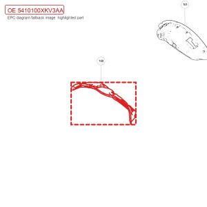 For GWM Tank 500 Left Rear Wheel Arch Sound Insulation Pad 5410100XKV3AA