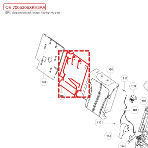 For GWM Tank 500 Rear Seat Backrest Silencing Sleeve 7005306XKV3AA