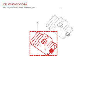 For GWM Tank 500 Intelligent Front View Control Module 3609300XKV3GA